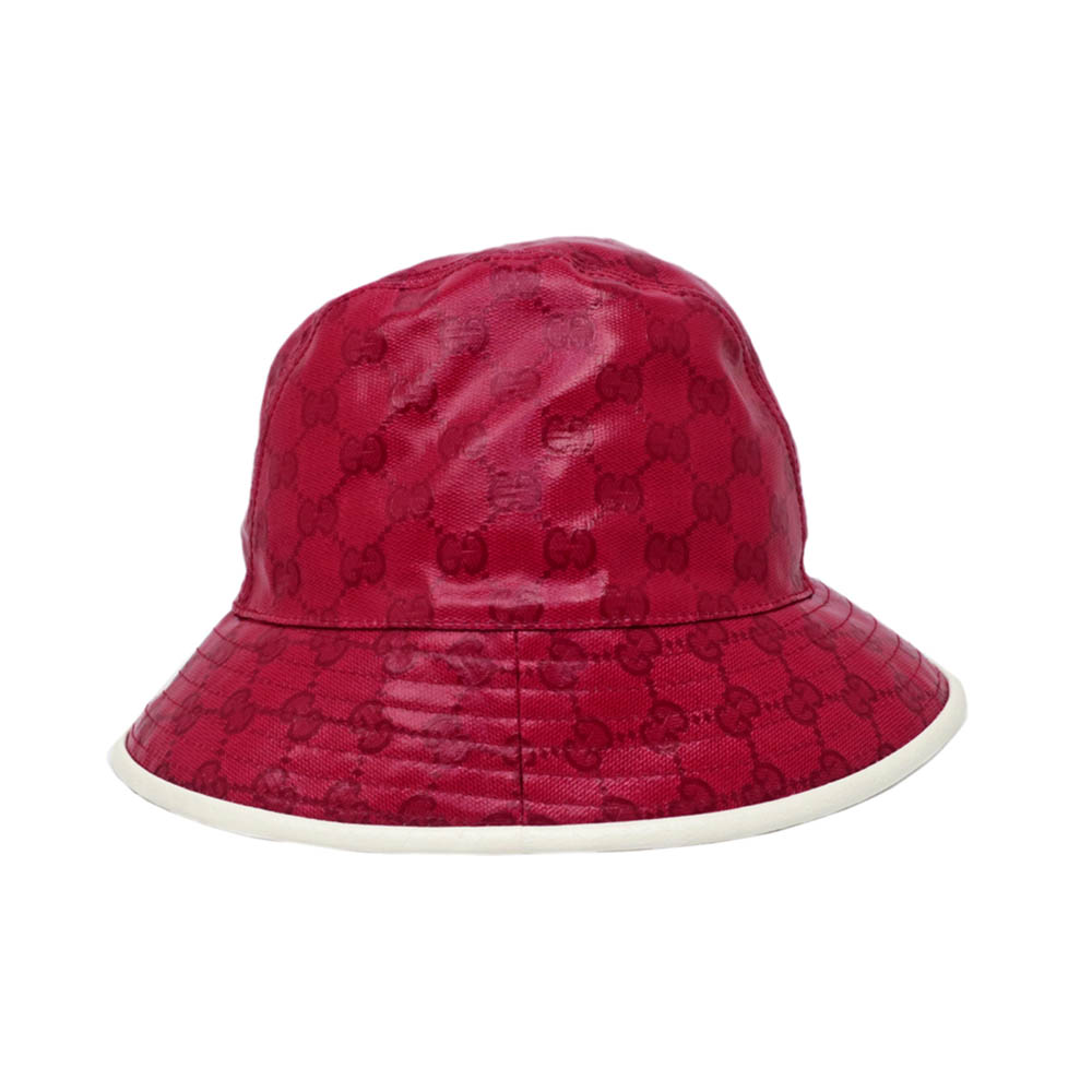 名東】【GUCCI】グッチXアディダス GG バケットハット 帽子 728215 M