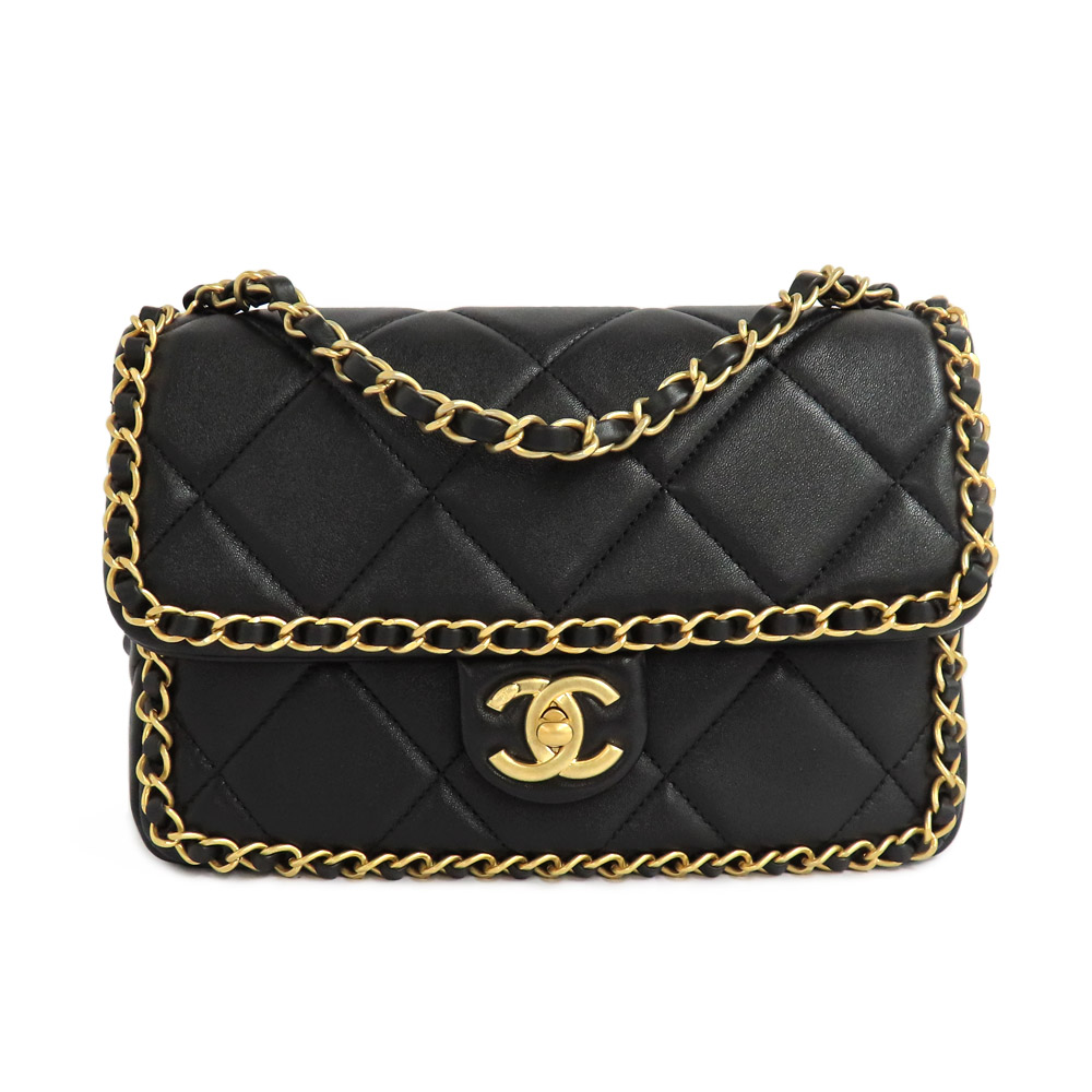名古屋】【CHANEL】シャネル フラップバッグ マトラッセ チェーン