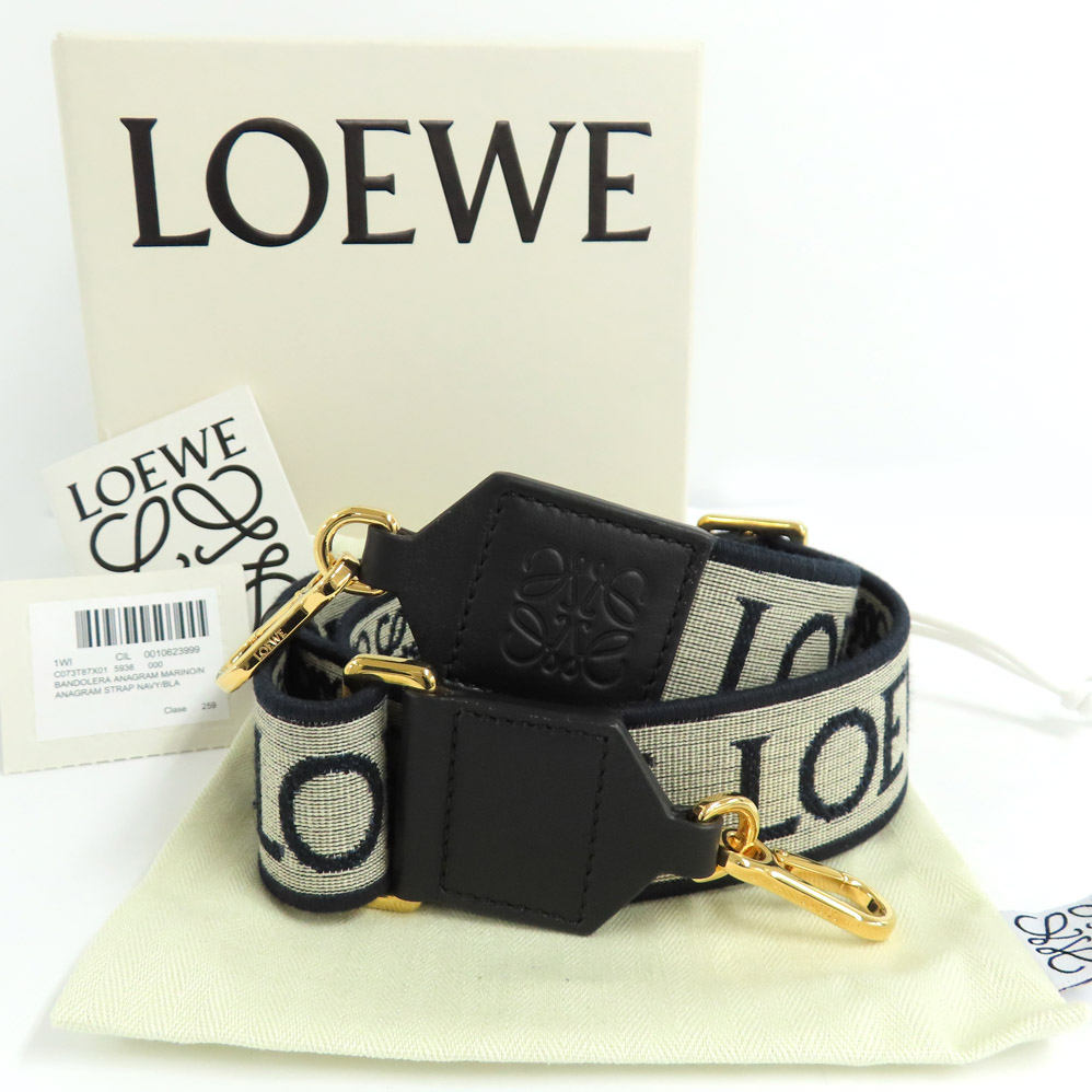 名古屋】【LOEWE】ロエベ アナグラム ショルダーストラップ C073T87X01