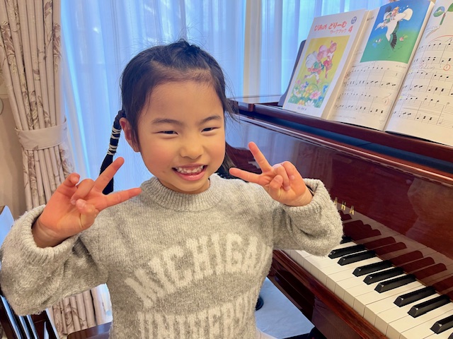 Hちゃん(年長）頑張ってます！