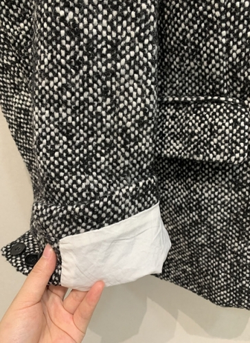 SuzuHirose×CLANE MIX COLOR OVER COAT