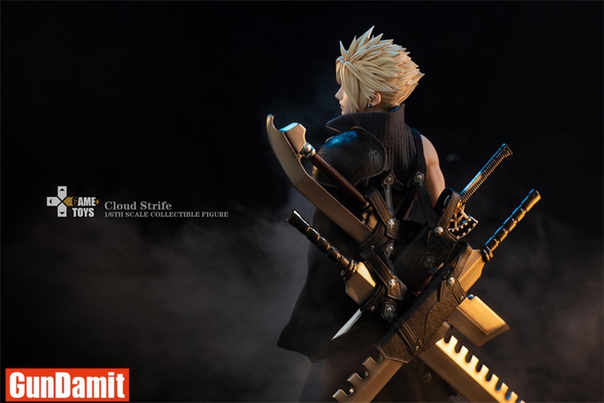 GameToys 1/6 GT-006C Final Fantasy VII Cloud Strife & Fenrir