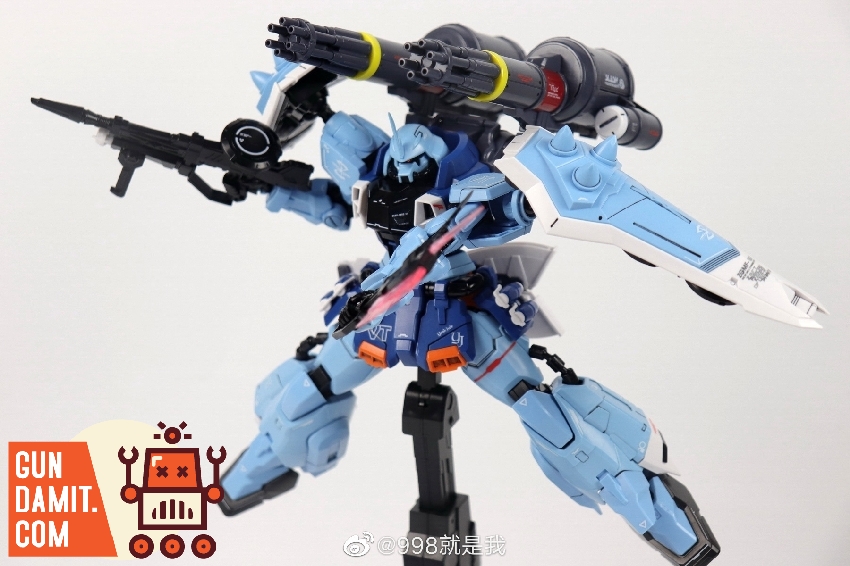 Phantom Model 1/100 MG ZGMF-1001/K Slash ZAKU Phantom Blue Version