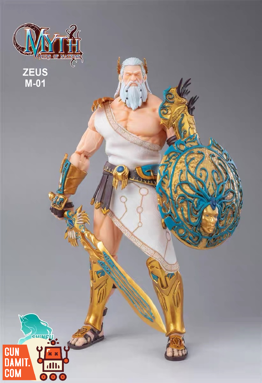 Shinfu Toys & Berserker Studios 1/12 M-01 Myth Gods of Nations