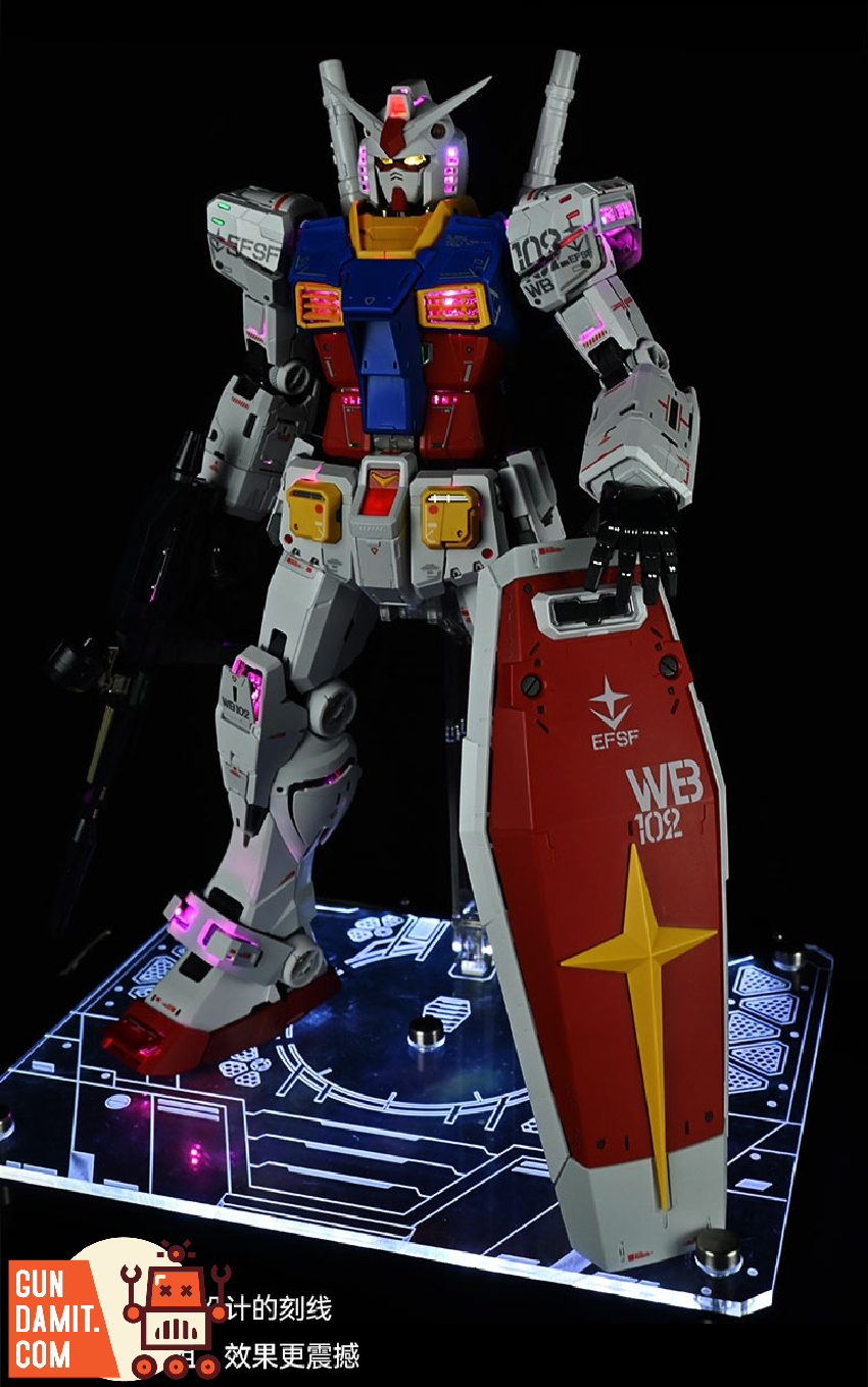 Unicorn Art LED Units for 1/60 PG UNLEASHED RX-78-2 Gundam Deluxe