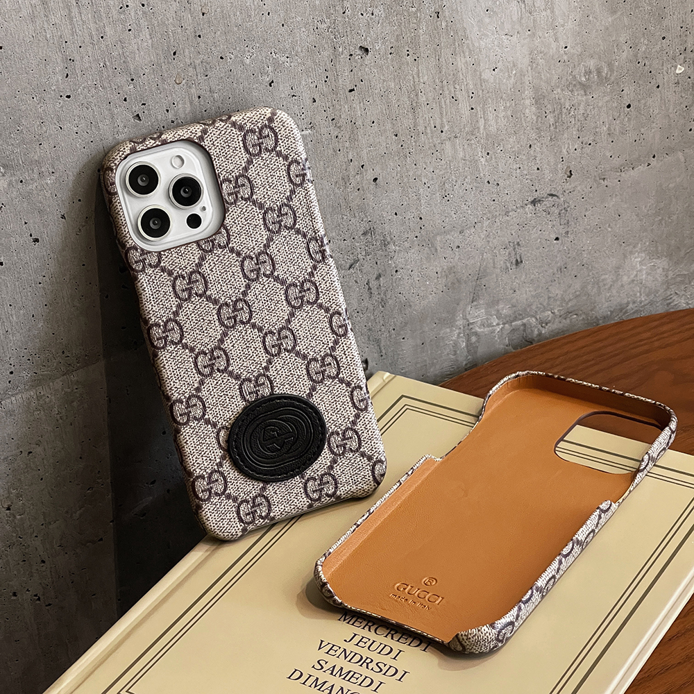 グッチ iPhone13ProMax 13Pro 13ケース GGロゴ付き GUCCI GGスプリーム