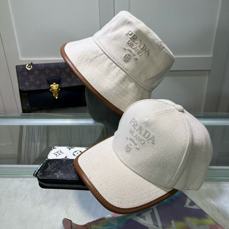 プラダ バケットハットハイブランドPrada レディース日焼け止め