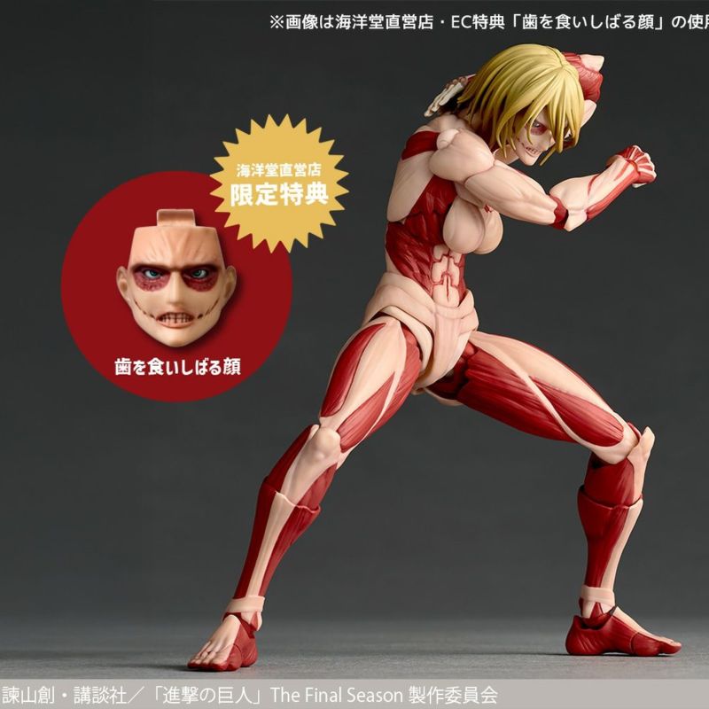 Kaiyodo Revoltech Amazing Yamaguchi ATTACK ON TITAN Female Giant