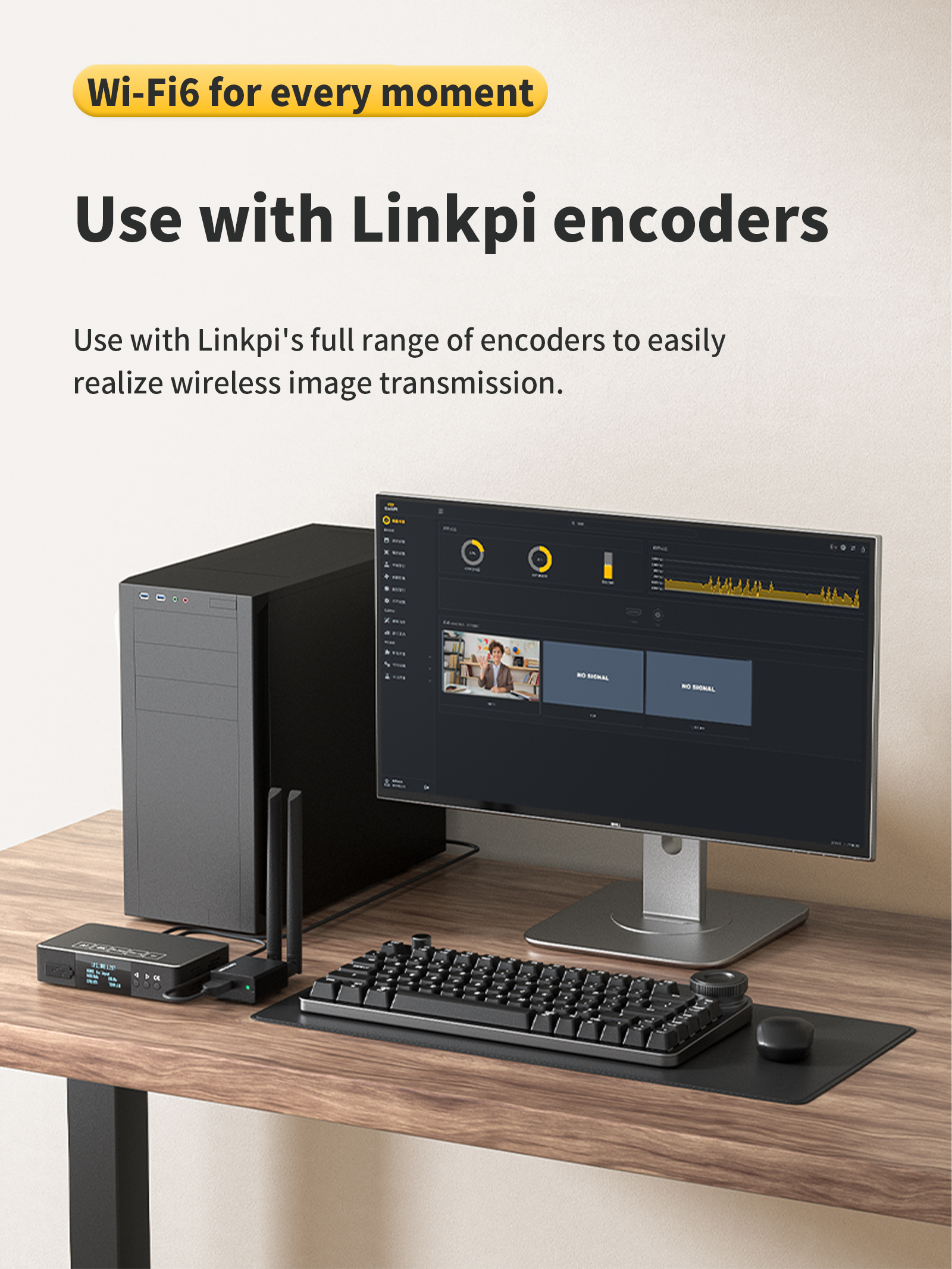 LinkPi ENC1-V3 NDI Encoder - ENC1 V2 upgraded version, RTSP/RTMP