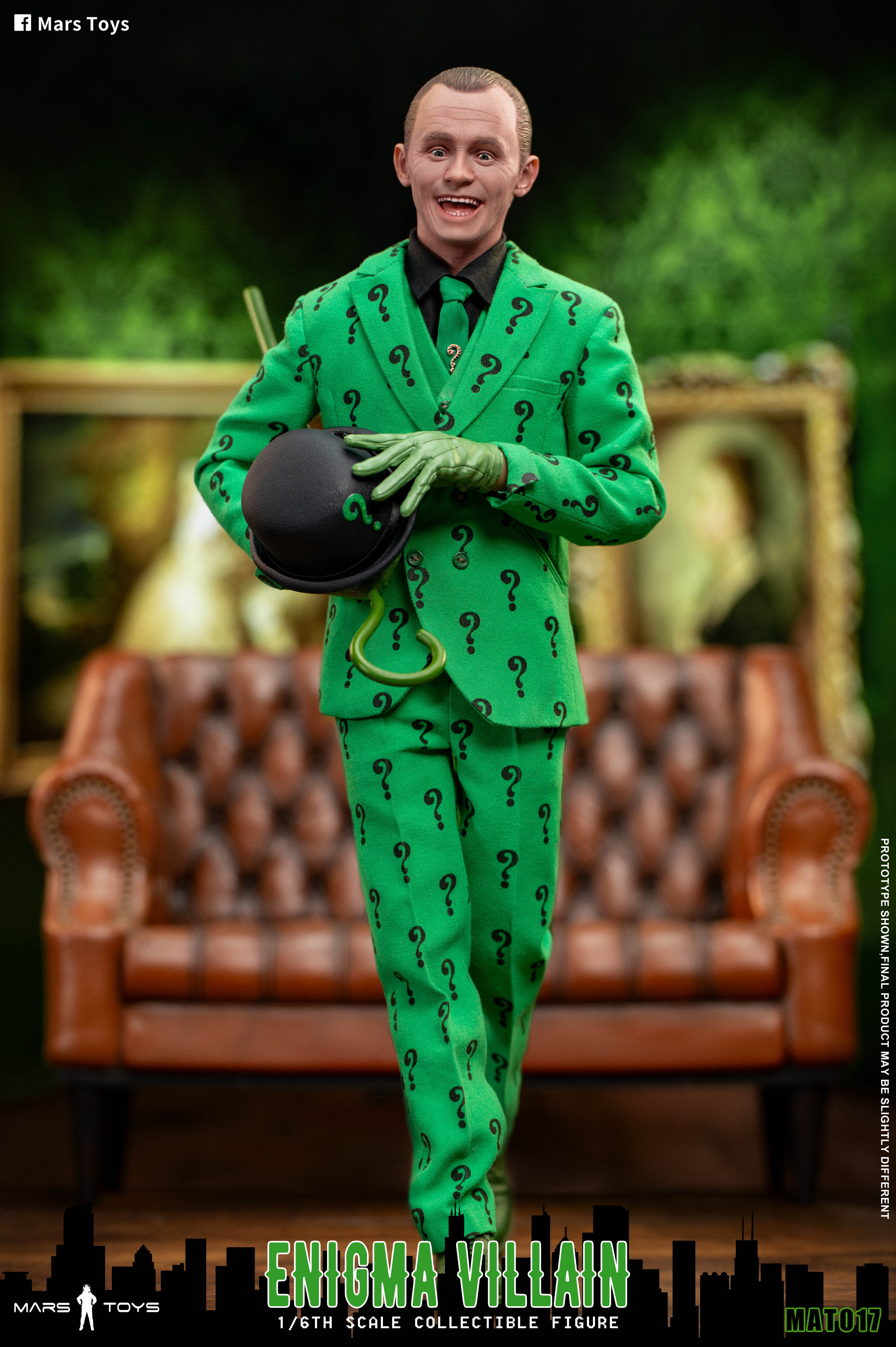 Pre-order] Mars Toys MAT017 1/6 Batman Batman 1966 The Riddler