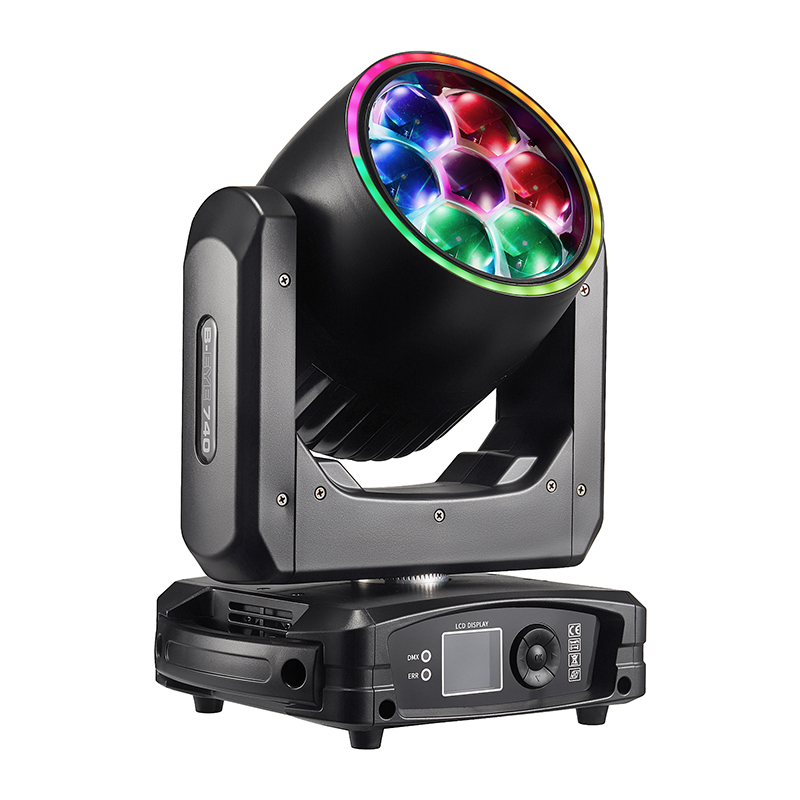 R740 Splash X 7x40w Bee Eyes LED Moving Head Light Wash & Zoom