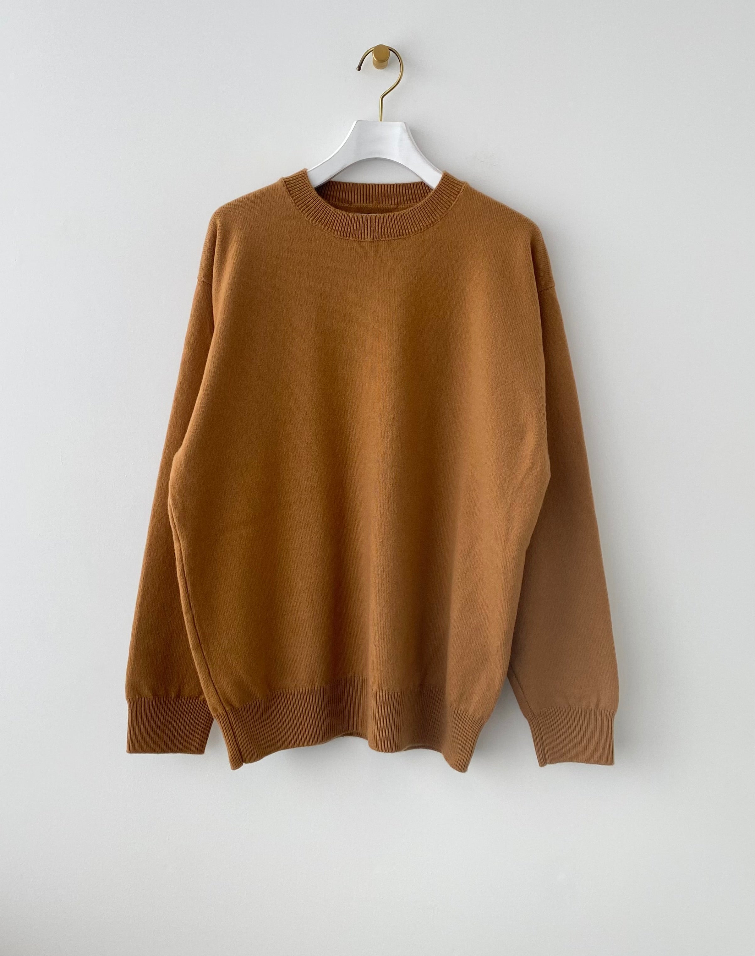 NEW BASIC CASHMERE KNIT PULL OVER Yonetomi 米富繊維 通販 – UKÉ_midori