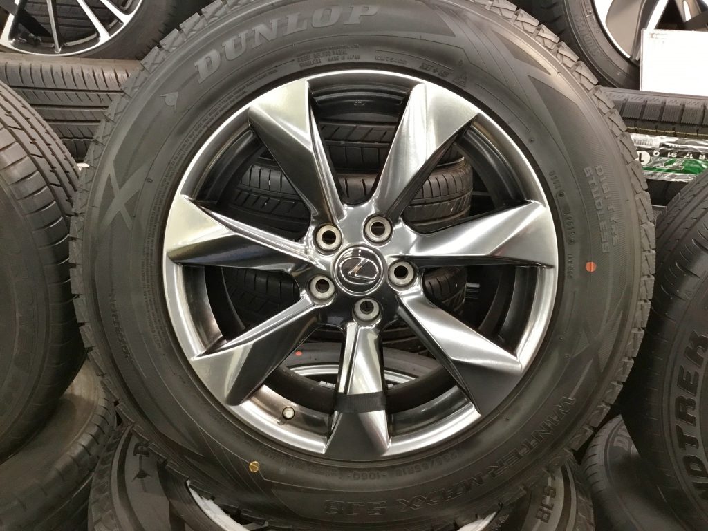 ☆極上品☆レクサスRX純正18インチスタッドレスセット買取りました