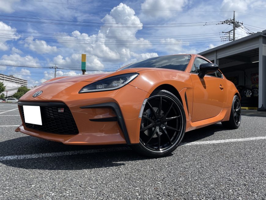 アニバーサリーモデルのGR86にデッドストックのVOLKRACINGを装着！19