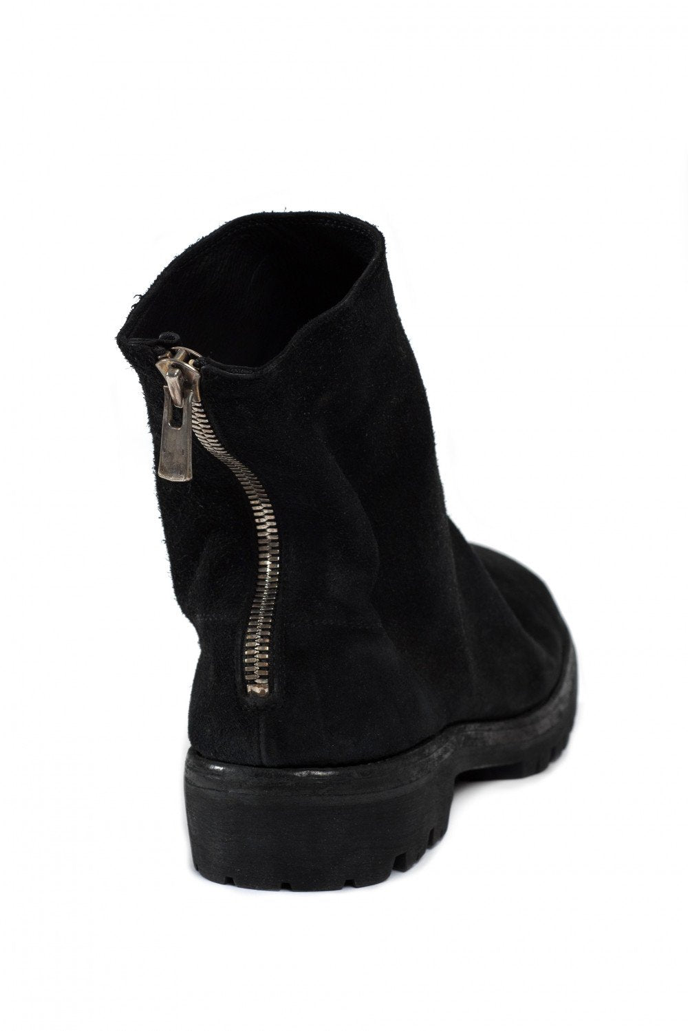 Guidi 796V Black Reverse - Back Zip Boots | UJNG