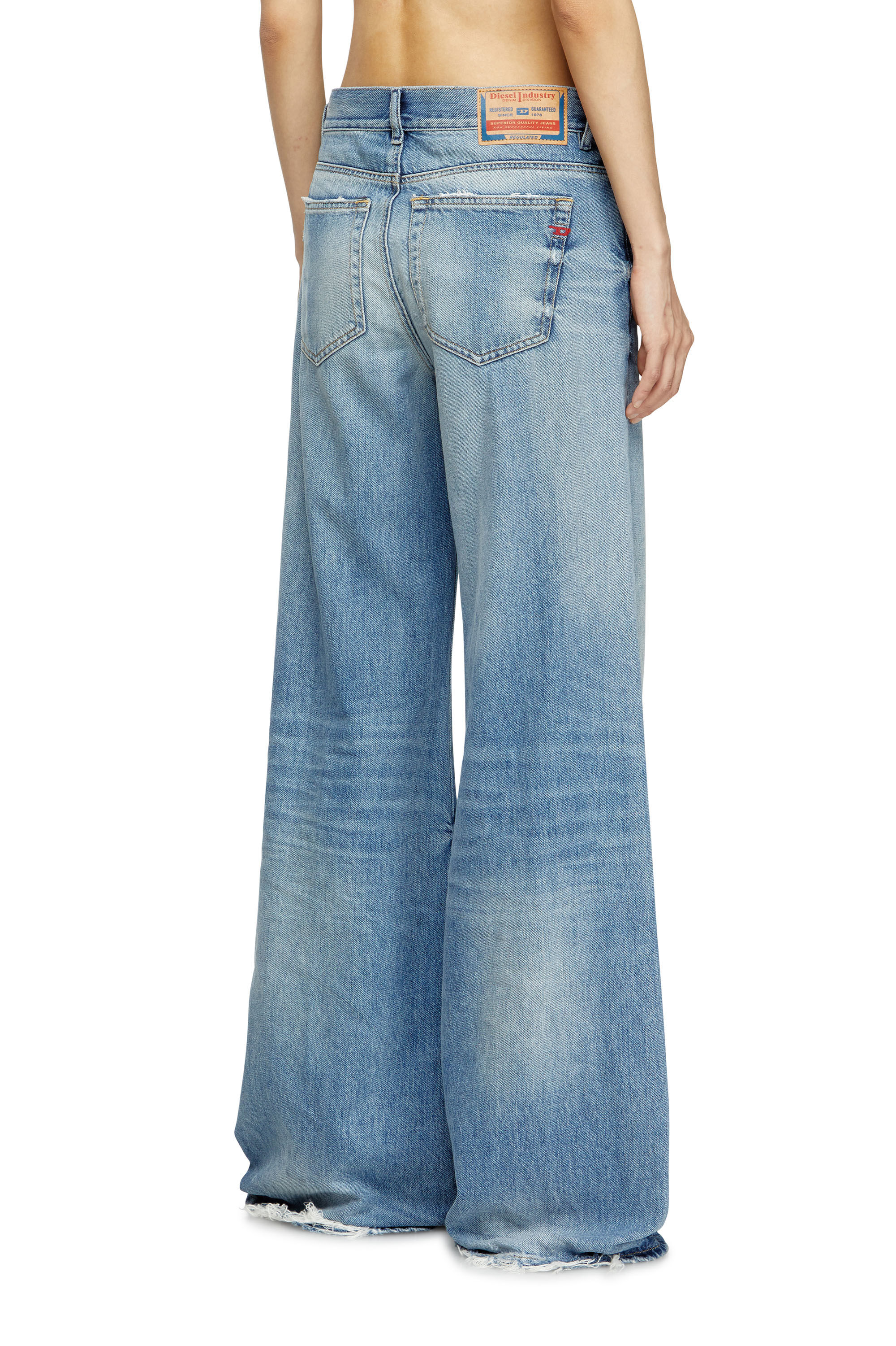 Women's Flare Jeans | Light Blue | Diesel 1978 D-Akemi