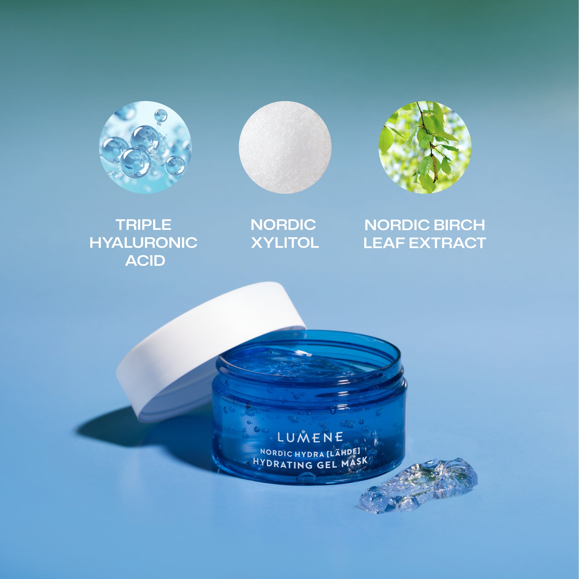 LUMENE ルメネ ジェルマスク Hydra Gel Mask 2個セット LUMENE ルメネ