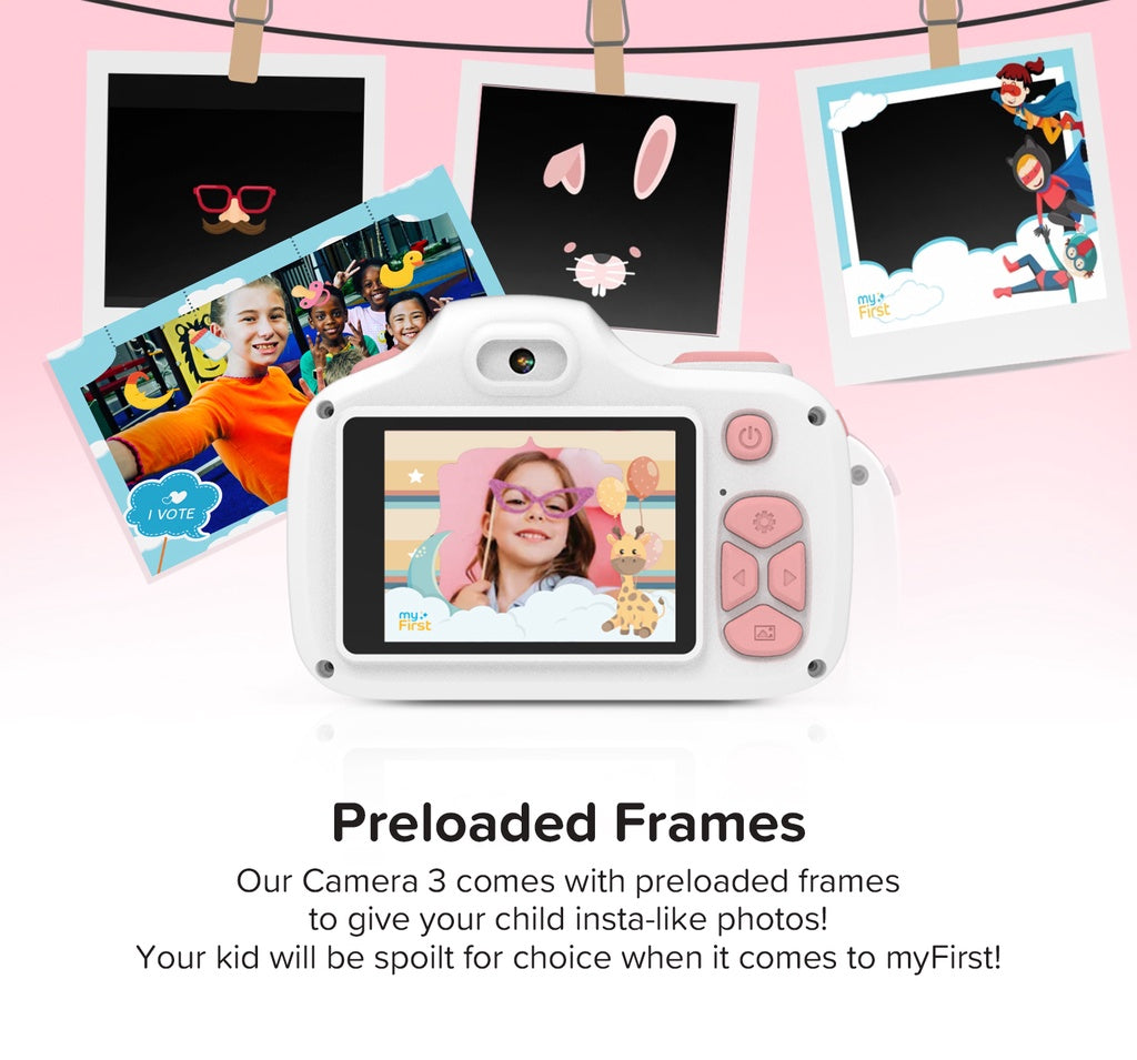Dual Lens Camera for Kids UK | myFirst Camera 3 – myFirst UK