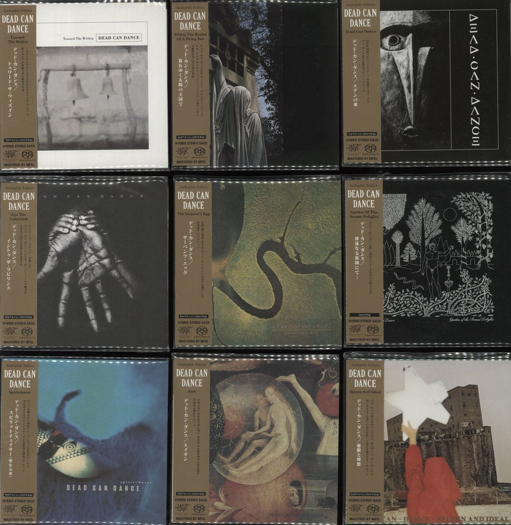Dead Can Dance Paper Sleeve Collection - The Albums Japanese Super