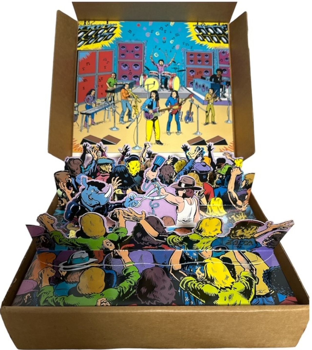 Frank Zappa Beat The Boots + Badge & T-Shirt US Vinyl box set