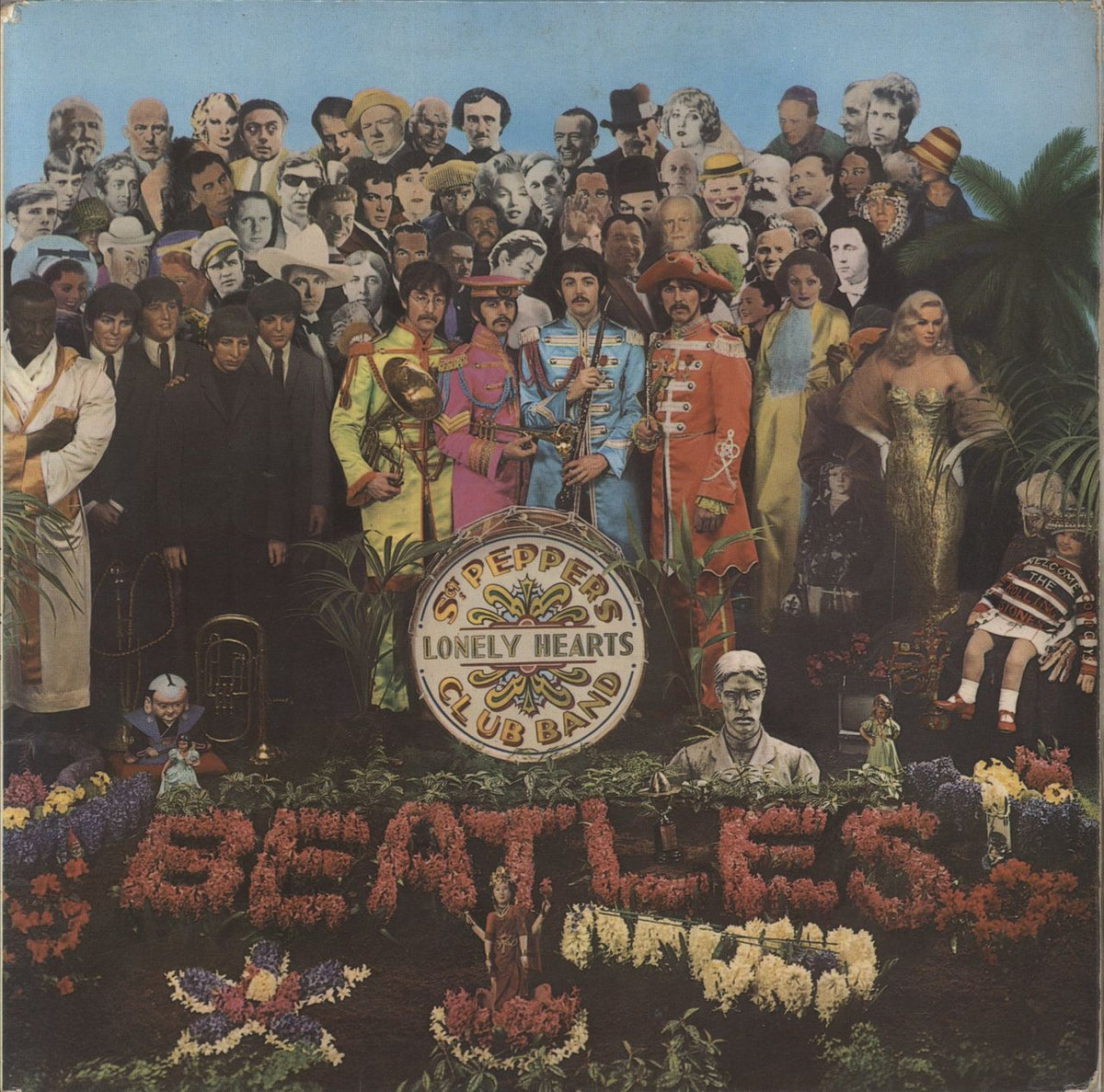 The Beatles Sgt. Pepper's - 1st - Complete - EX UK Vinyl LP