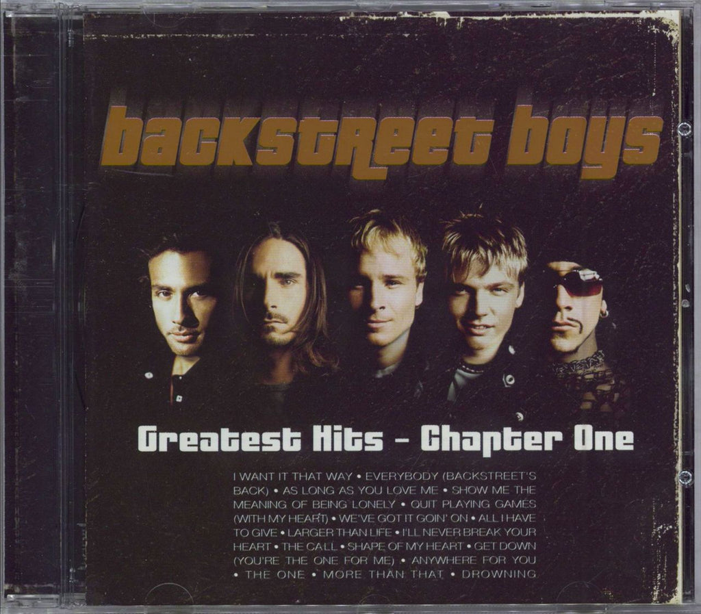 Backstreet Boys Greatest Hits Chapter One UK CD album — RareVinyl.com