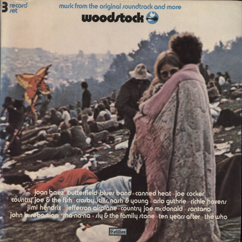 Woodstock Woodstock - EX US 3-LP vinyl set — RareVinyl.com
