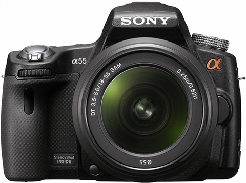 Sony Alpha 55 SLT-A55V + 18-55mm F/3.5-5.6, B - CeX (UK): - Buy