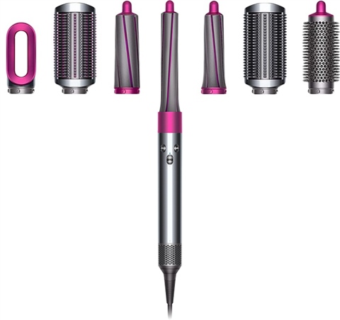 Dyson Airwrap Complete Long HS01 (8 Attachments) - Nickel/Fuchsia