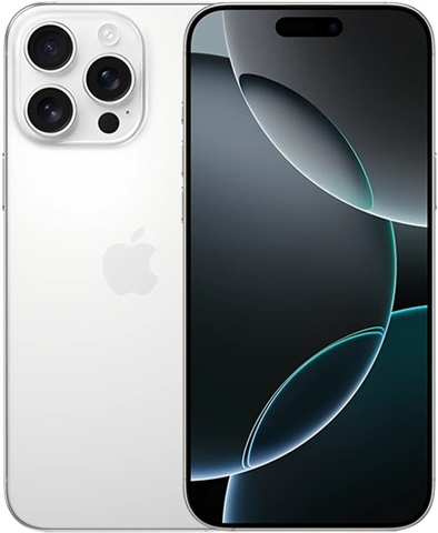 Apple iPhone 16 Pro Max 256GB White Titanium, Unlocked B - CeX (UK