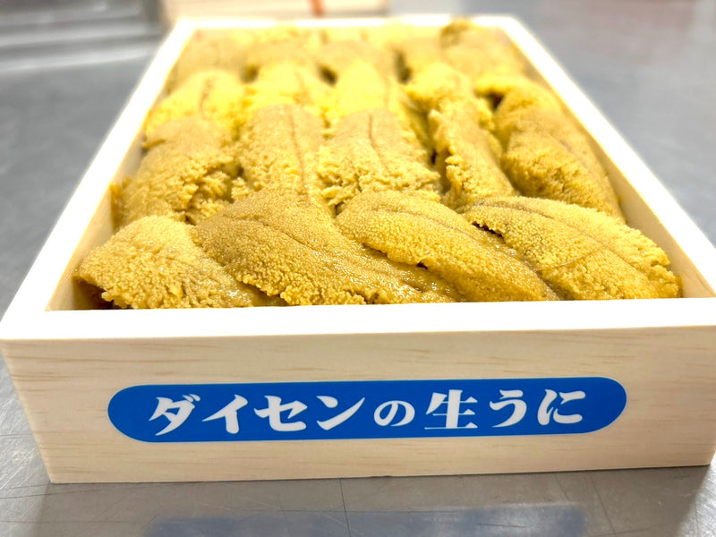 極上『大千』生うに】3-6月限定青森県大間産ムラサキウニ（白ウニ）【