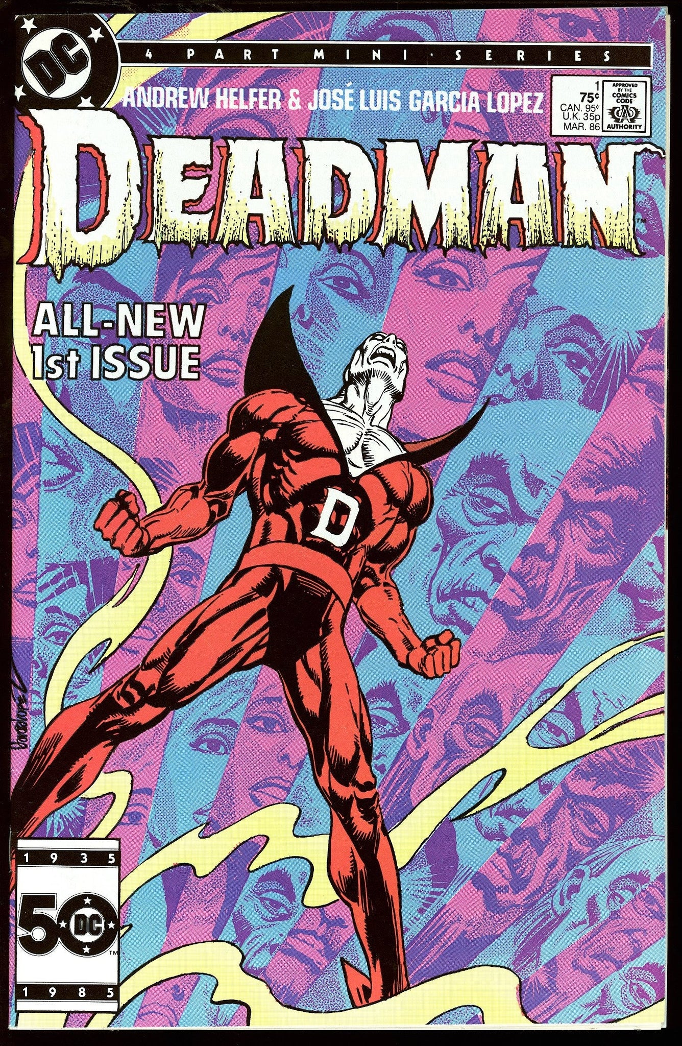 Deadman #1 - #4 DC Comics 1985 (NM/NM+) Complete Set #1 to #4