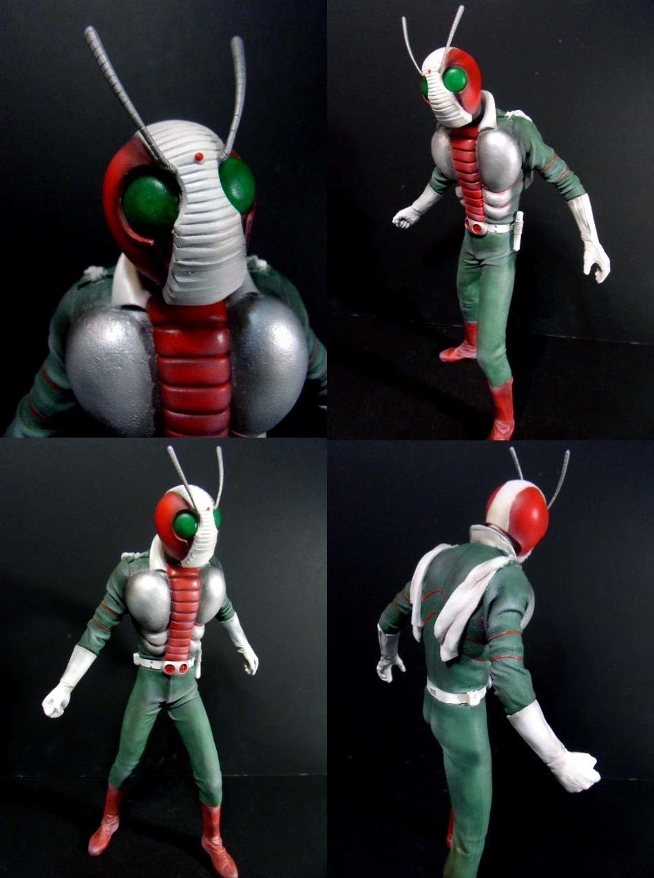 ☆コトブキヤ 原作版 「仮面ライダーV3」: 特撮フィギュア制作回顧録