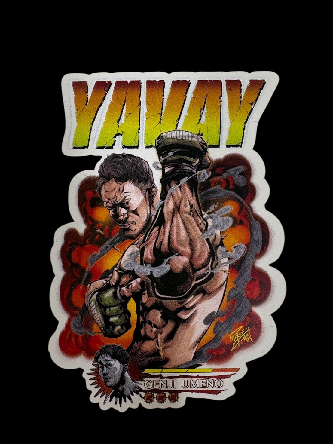 YAVAYステッカー2点セット – 梅野源治公式オンラインショップ