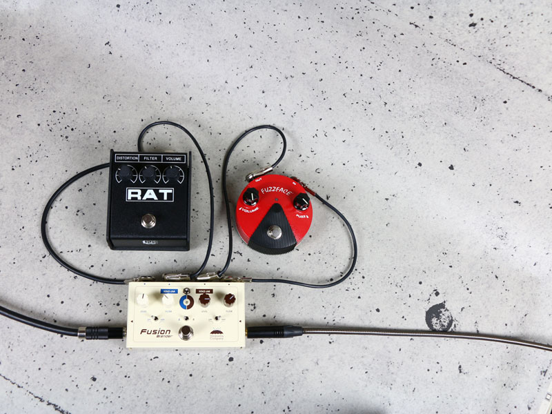 Fusion Blender サウンドメイク【File.01】RATとFuzzFaceをFusion