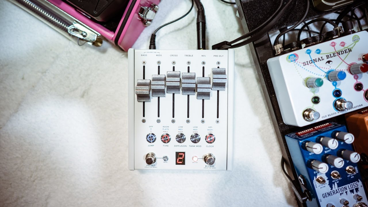 モーターフェーダー搭載するChase Bliss Audio - CXM1978のレビューが