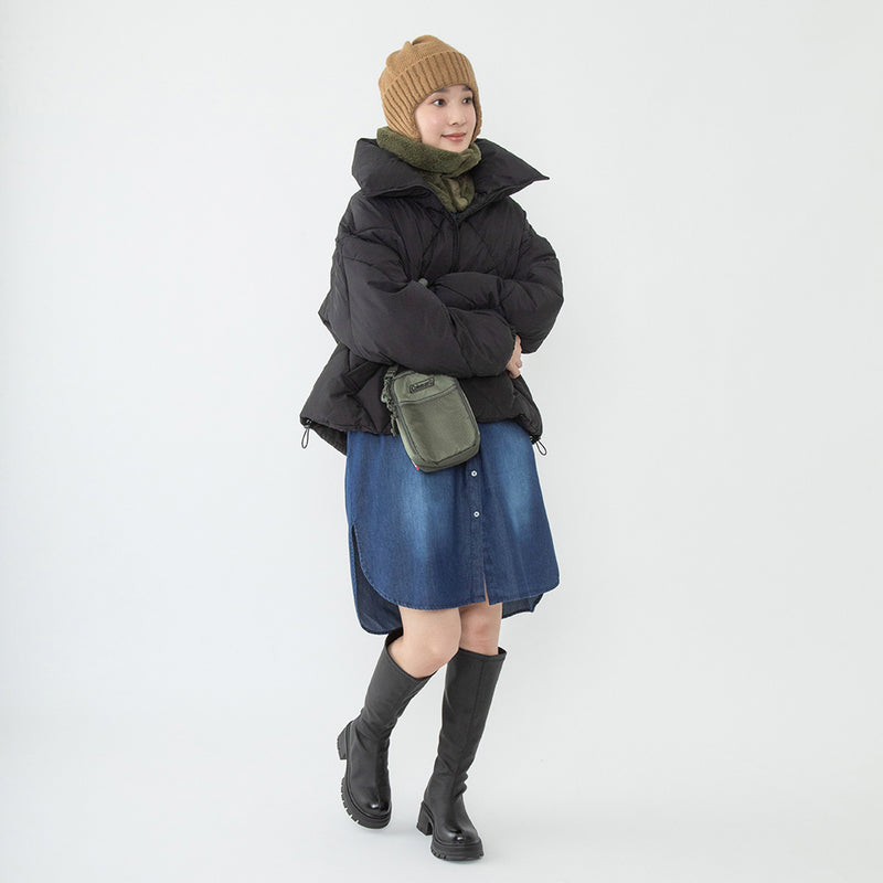 Coleman 前ボタンボアネックウェア – 林八百吉商店