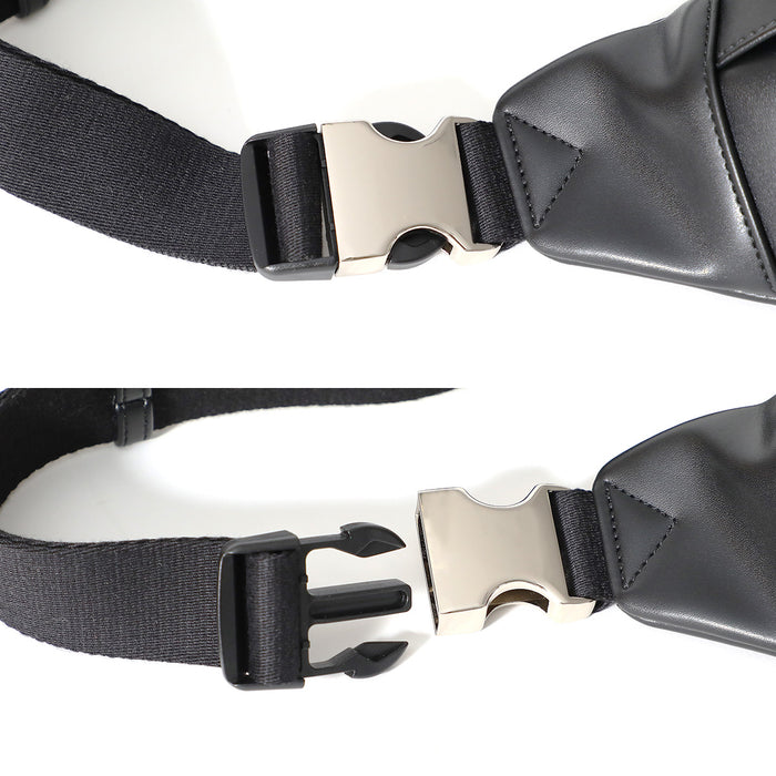 戌亥とこ ダブルファスナーボディバッグ – un-dimension