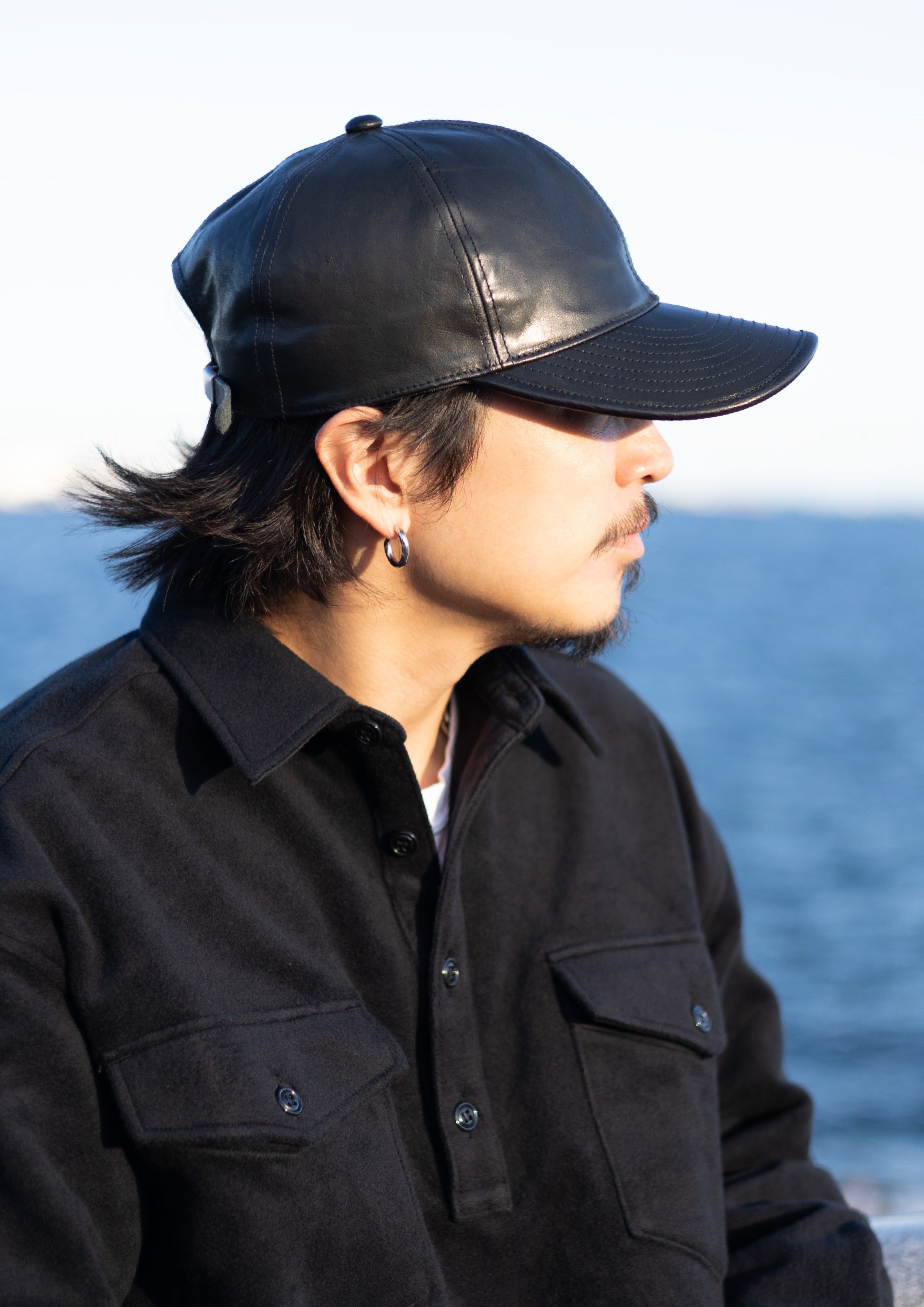 UNNAMED HEADWEAR 【LEATHER CAP】レザーキャップ 本革 栃木レザー 帽子