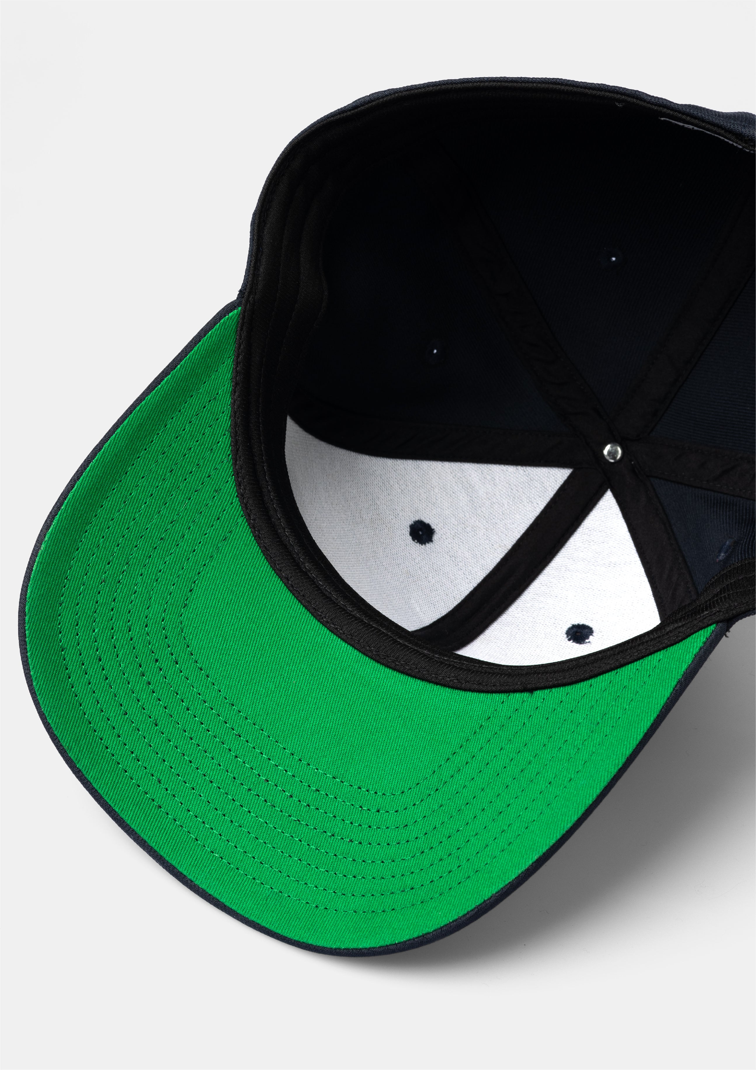 UNNAMED HEADWEAR B.B CAP ベースボールキャップ ツバ裏グリーン