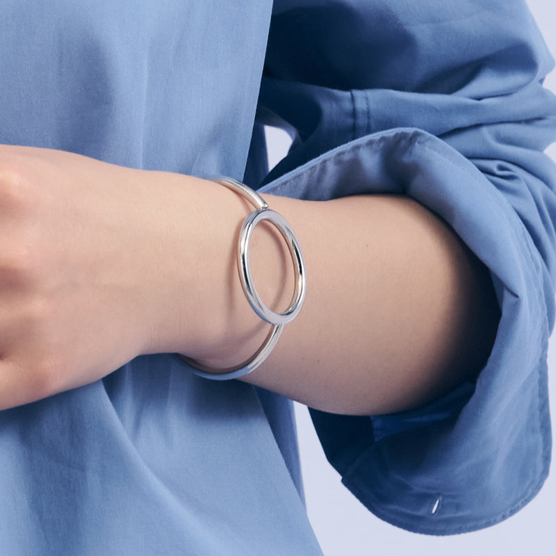 SILVER 925 デザインバングル 30250 | UNOAERRE