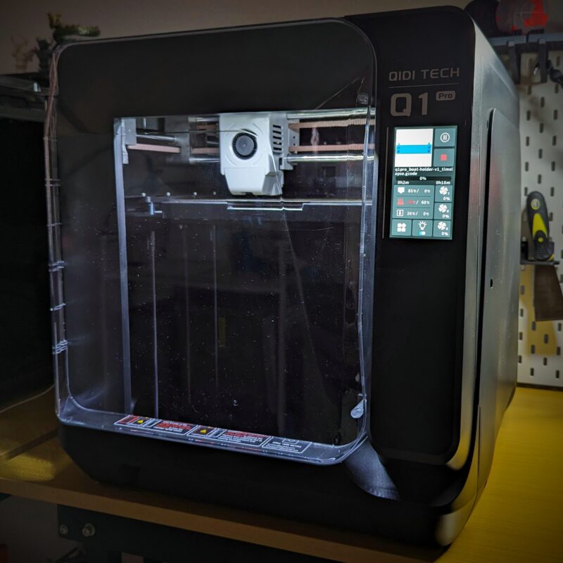 QIDI TECH Q1 Pro】ABSが反らない！ヒートチャンバー搭載のFDM3D