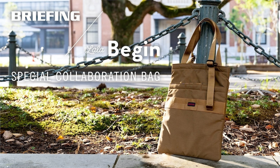 LaLa Begin × BRIEFING 2WAY PC TOTE 2021.06.26 | BRIEFING