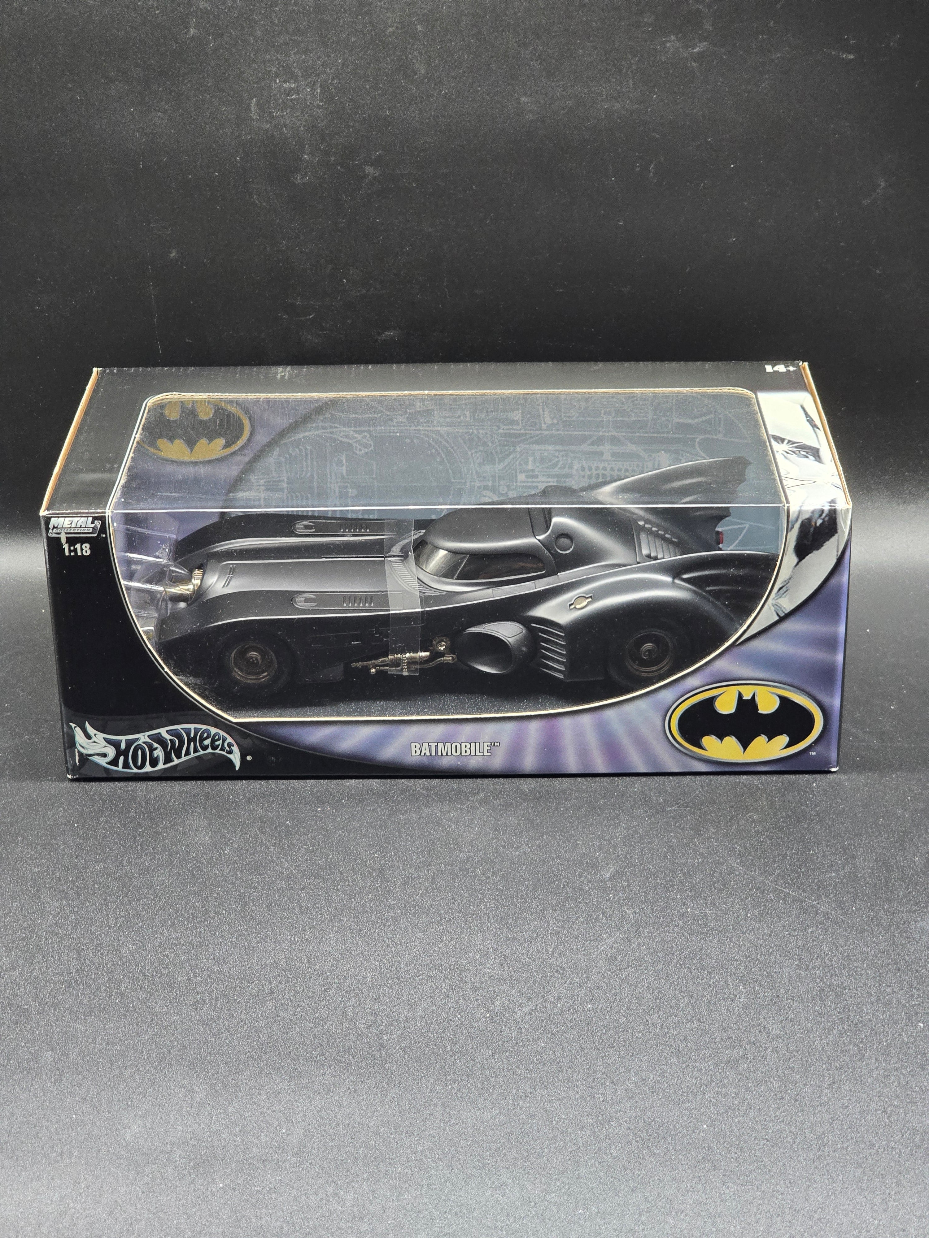 Batmobile 1989 Movie Hot Wheels 1/18 scale – Uncanny Toys & More