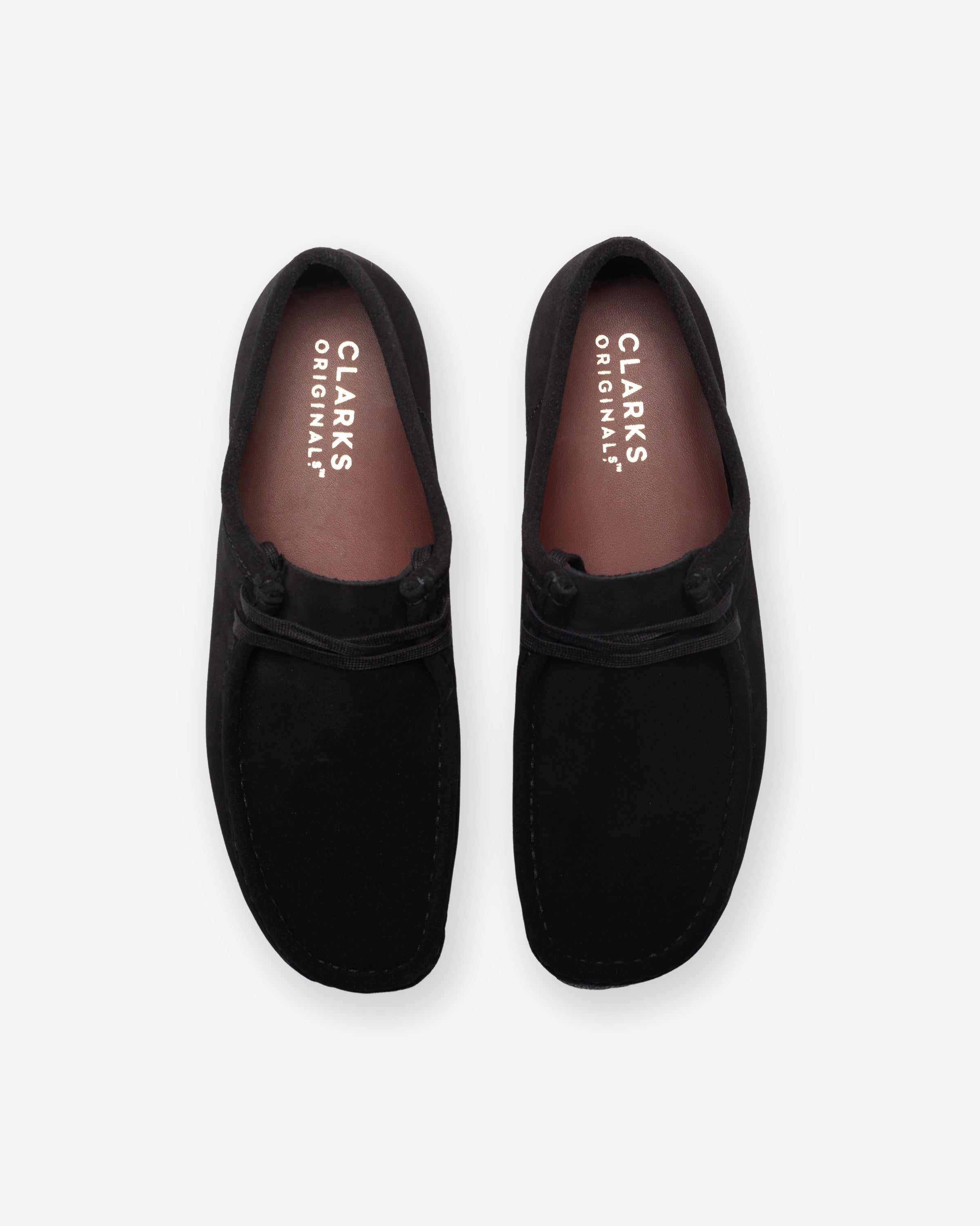 CLARKS WALLABEE SUEDE - BLACK – Undefeated
