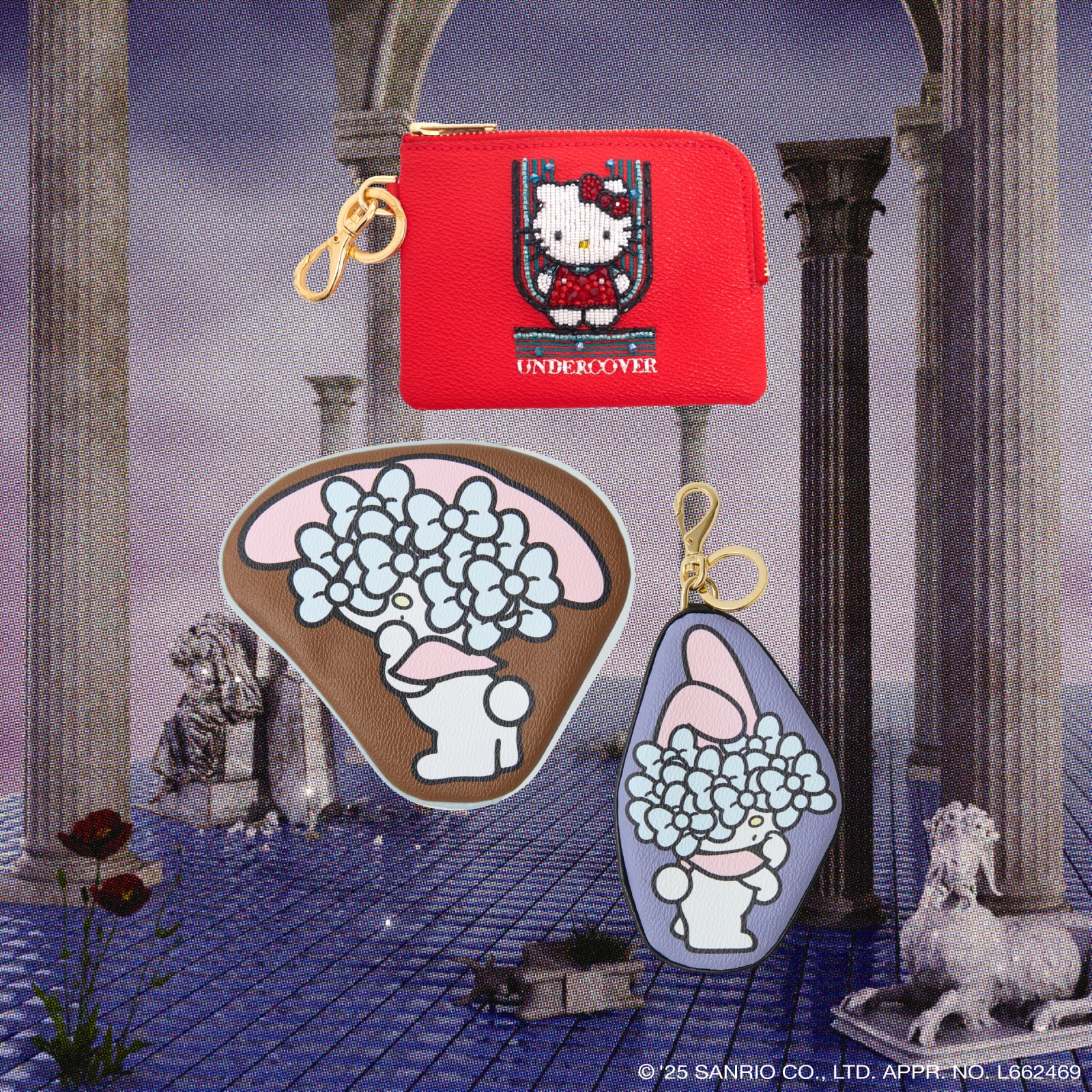 サンリオ キティ&ダニエル アクセサリートレイ 2003年製 新品未開封