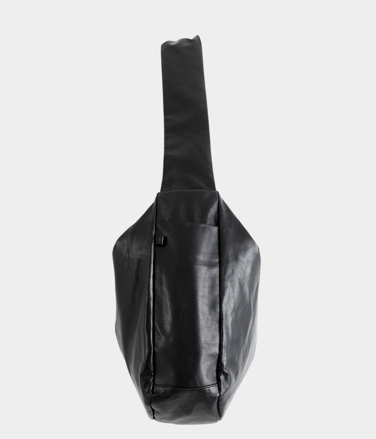 ssstein SHIRRING HANDLE LEATHER SHOULDER BAG – unexpected store