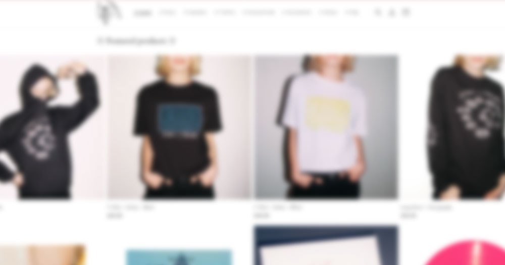 MEN I TRUST公式グッズのTシャツはアナログ感が心地いい – unbootleg