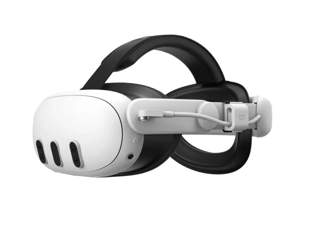 KIWI design Single-Point-Charging Headband with Battery for Meta