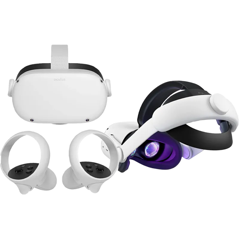 Meta Quest 2 128GB + KIWI design Elite Strap - Unbound XR